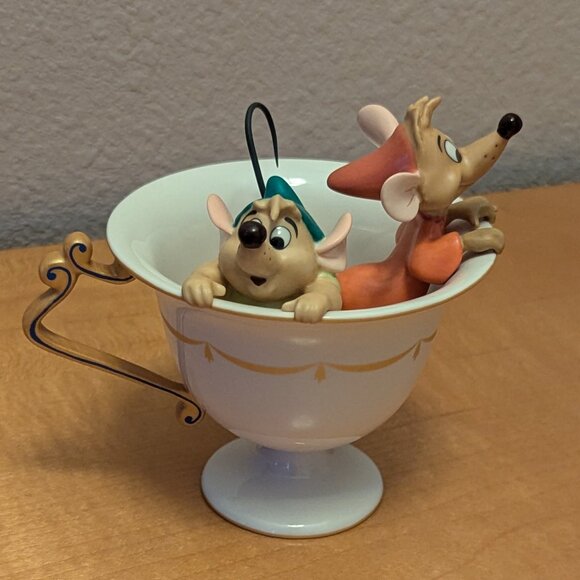 WDCC Gus & Jac "Tea for Two" From Cinderella Retired Signature Collection - Picture 7 of 15